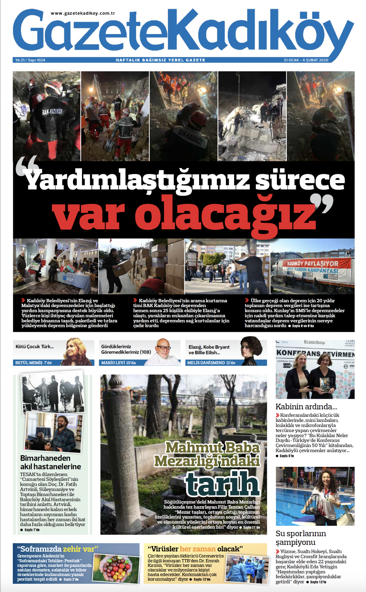 Gazete Kadıköy - 1024. Sayı